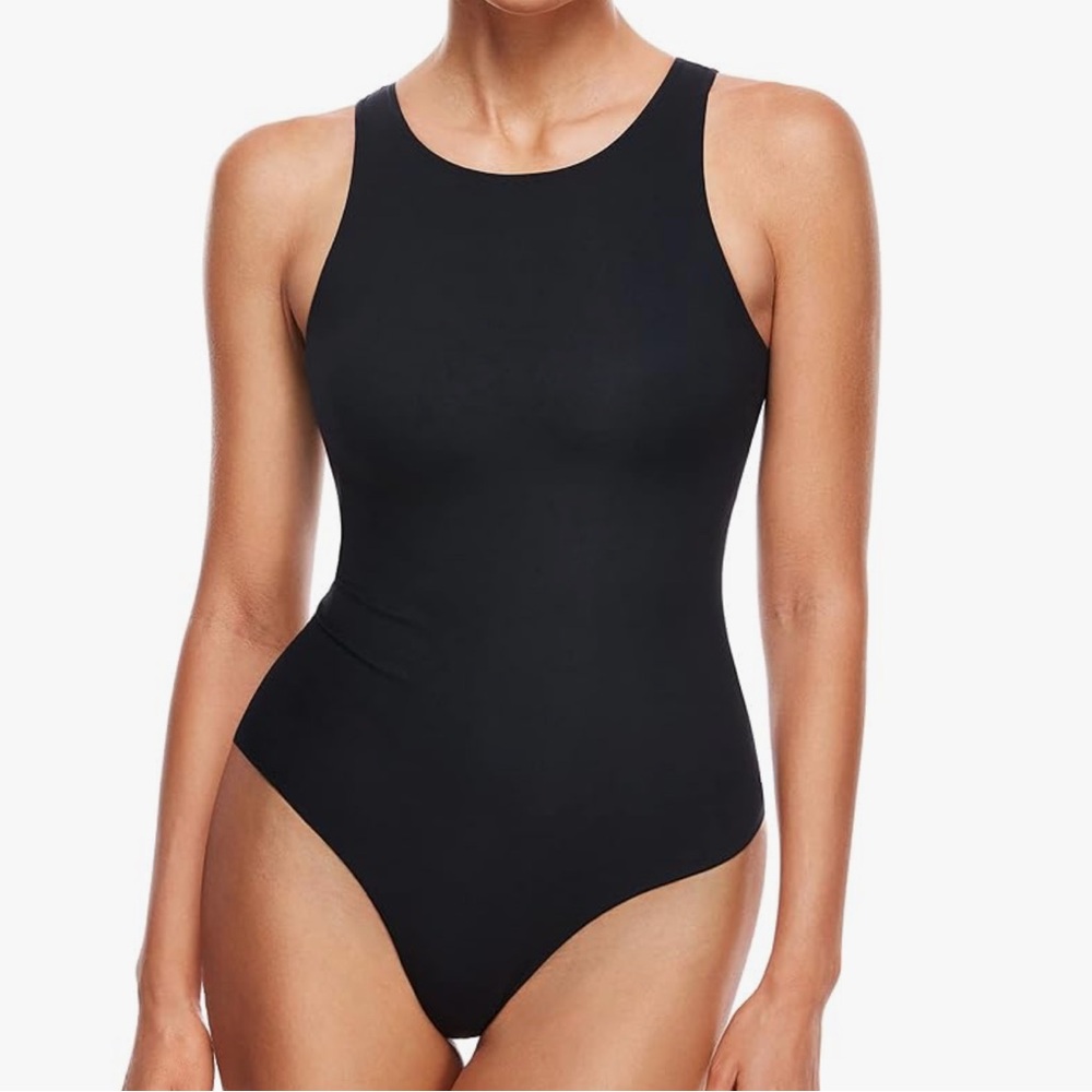 Women's Inbarely Sexy Sleeveless Thong Seamless Bodysuit Racerback Tank Tops